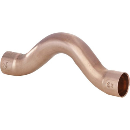 Saut de tube cuivre 5085 femelle femelle D 18 ALTECH sachet de 1