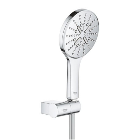 Ensemble de douche 3 jets avec support mural Rainshower SmartActive 130 Chromé 26580000