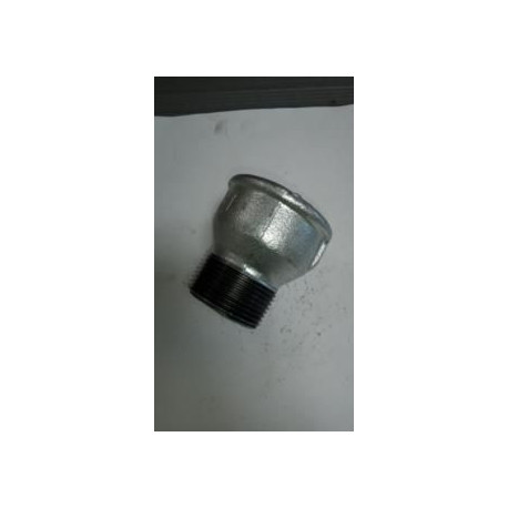 Mamelon réduit 246R fonte malléable galvanisée femelle-mâle 40x33 réf.246040033G