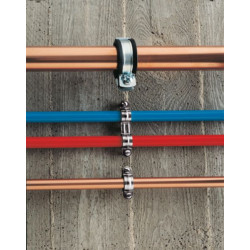 Collier double Novipro D 18 mm - 10 pièces