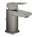 Mitigeur monocommande lavabo taille S Eurocube Hard Graphite brossé Réf. 23127AL0