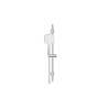 Ensemble de douche Alterna SEDUCTA 2 douchette à main carrée 130 x 130 mm 4 jets avec barre de douche inox et flexible de douche chromé