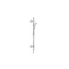 Ensemble de douche Alterna SEDUCTA 2 douchette à main carrée 130 x 130 mm 4 jets avec barre de douche inox et flexible de douche chromé