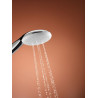 Ensemble de douche 3 jets 8l avec barre 600 mm Tempesta 110 Chromé Réf. 27644003
