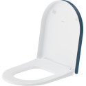 Abattant Millio 385x468x51 mm bleu salon mat Réf.002269FB00