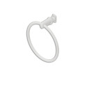 Anneau Porte Serviettes Tubes Plats (Blanc) Réf. ANOPBL