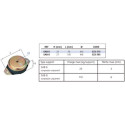Jeu supports antivibratiles réf 523575