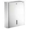Distributeur d'essuie-mains enchevêtré inox poli brillant Réf. 510601P