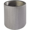 Manchon 2701 tube soudé filetage cylindrique longueur 26mm galva D12x17 réf.MAG12