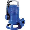 Pompe de relevage eaux chargées GR BLUE PRO 150 M alimentation électrique 230V - 1,1 kW - 7,5 A débit maxi 18 m³/h hauteur maxi de relevage 19,6 m livrée avec 10 m de câble Réf. 137520