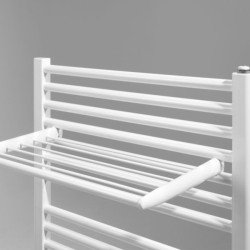 Tablette L470mm Tubes Ronds Droits (Chromé) Réf. GRILLCH