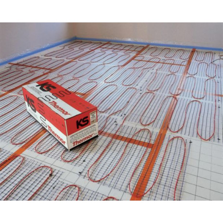 Plancher rayonnant électrique KS largeur 85 cm sans thermostat 2600W Réf. 480190