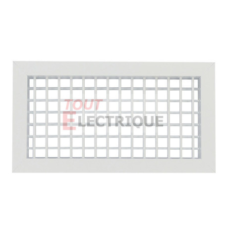 GRILLE SOUFFL 2 DEFLEX 400X150