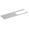 Porte-papier avec tablette EDITION 400 aluminium Réf. 11573170000