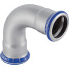 Coude 90° D76,1mm, acier inox Réf. 31109