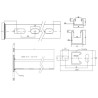 Bis rapidstrut consol strut  41x41x2.5 bup 300mm NOVIPRO