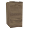 Module sous vasque Alterna Plénitude partie droite longueur 30cm 1 porte pour meuble 2 tiroirs profondeur 46cm Chêne noisette