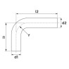 Coude 90° d'ajustage Z7090L VSH Press à sertir D18 réf 6201866