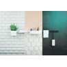 Corbeille de rangement profondeur 39 mm noir mat  Réf. 27913670