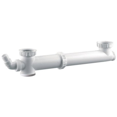 Tubulure Altech plastique 2 bacs avec prise mal nf
