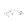 Tubulure Altech plastique 2 bacs avec prise mal nf