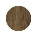 Niche haute Alterna Plénitude 1 porte 1 tablette hauteur longueur 60cm largeur 30cm profondeur 20cm Chêne noisette chant doré et poignée dorée version droite