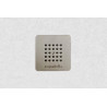 RECEVEUR BASE NUDE 100 MOKA (120X100). Bonde standard. Grille inox. Possible rebord. Découpe sur-mesure. Réf: 53005896