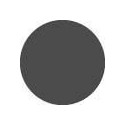 Niche haute Alterna Plénitude 1 porte 2 tablettes hauteur longueur 90cm largeur 30cm profondeur 20cm Gris caviar version droite