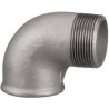 Coude 90° fonte malléable noir 92 mâle-femelle 50x60 réf.092050N