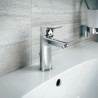 Mitigeur lavabo TESI sans tirette, sans vidage C3 Chromé Réf. A6560AA