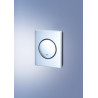 Plaque de commande manuelle NOVA Cosmopolitan, pour urinoir, 116 x 144 mm, chromé Réf. 38804000