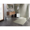 RECEVEUR BASE BETON 90 CREMA (120x90). Bonde standard. Grille inox. Possible rebord. Découpe sur-mesure. Réf: 53009506