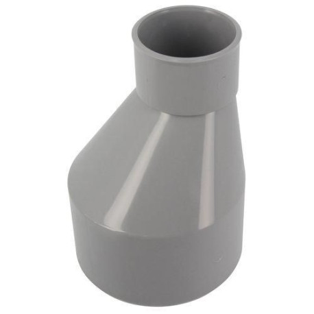 Réduction mâle femelle extérieure excentrée diamètre 100/50mm UIT5