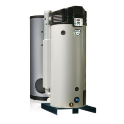 Chauffe-eau solaire tertiaire condensation 80 kW 480 L gaz naturel Réf. SGS 80 F
