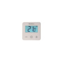 Thermostat d'ambiance sans fil à transmission par onde radio et touches tactiles permettant de régler la consigne d'une pièce.  35001151