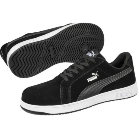 Chaussures Iconic Suede Black Low S1PL ESD FO HRO SR T37 Réf. 640010200000037