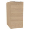 Module sous vasque Alterna Plénitude partie gauche longueur 30cm 1 porte pour meuble 2 tiroirs profondeur 46cm Chêne clair