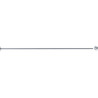 Porte-rideau droit longueur 80 cm diamètre 16 mm réf. 004012