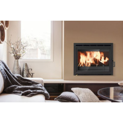 Insert à bois en fonte 9,5kW CLOVIS 800 Réf. FR9011170B