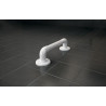 Barre d'appui lisse AKW INTERNATIONAL 600 mm réf. 11920WH-LS