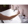 Mitigeur de lavabo 110 Tecturis S CoolStart avec tirette et vidage, Chrome Réf. 73314000