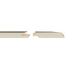 Système de panneaux muraux étanches Polyrey Nuance support composite profil rainure + languette décor Brasilia B041 finition GRA format 260x60cm épaisseur 11,7mm