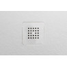 RECEVEUR BASE SLATE 80 MARFIL (150x80). Bonde standard. Grille inox. Possible rebord. Découpe sur-mesure. Réf: 53012816