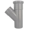 Embranchement à joint de dilatation mâle femelle 45° simple diamètre 110/100mm BMV24