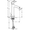 Mitigeur de lavabo Talis S 190 avec tirette et vidage Réf. 72031000