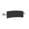 Dosseret polyuréthane noir L 580 inox réf. 510629