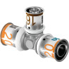 Té à sertir réduit S-Press PLUS 20-16-20 Réf. 1070568