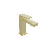 Mitigeur lavabo TABULA Regular avec vidage Up & Down Or Brossé Réf. TA22096P