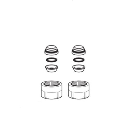 Raccord pour Tube Cuivre 14X16 Réf.S11105 Réf.S11105