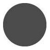 Lave mains Alterna Plénitude longueur 40cm profondeur 22cm Gris caviar version droite